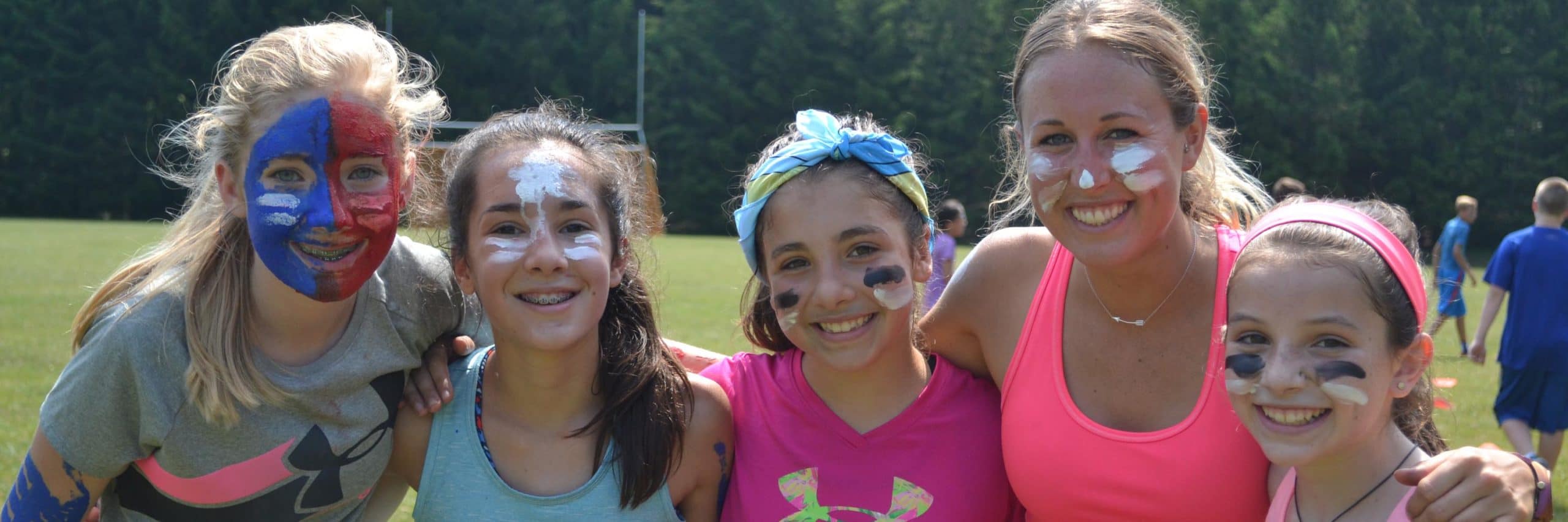 female campers at ISTC