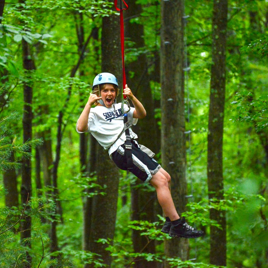 zipline-boy - International Sports Training Camp